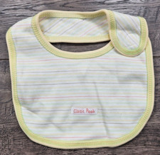 Baby Boy Clothes Nwot Classic Pooh Striped Baby Bib