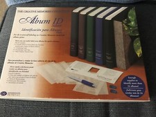 Creative Memories Collection Album ID Kit SILVER 2001 - New Opened Box