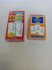 Subtraction And Addition Flash Cards By School Zone And Carson-Dellosa Publishin