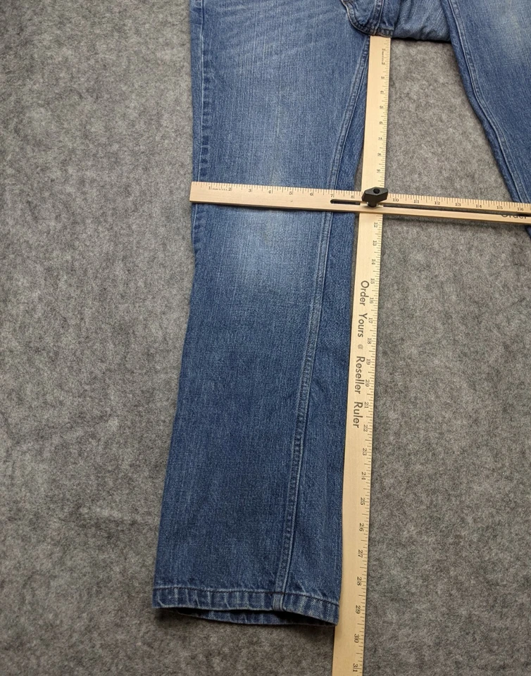 Gotcha Jeans Mens 28 Straight Leg Denim Pants Medium Wash Blue 28 X 29 - Image 3 of 4