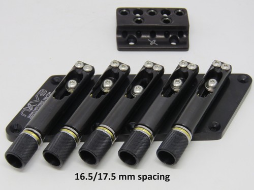 Headless bass bridge 5 strings with thrust bearings by Nova Guitar Parts - Picture 27 of 27