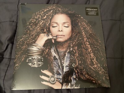 JANET JACKSON UNBREAKABLE Vinyl Closed Eyes Cover SEALED