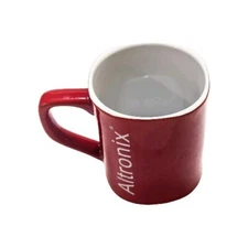 Altronix Cup Promo Mug Corporate Power Supply Product Advertising Red Cup