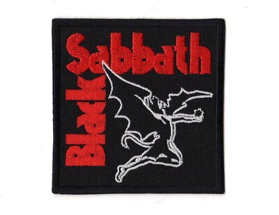 Black Sabbath Patch Demon Ozzy Osbourne English Heavy Metal Music Band ...