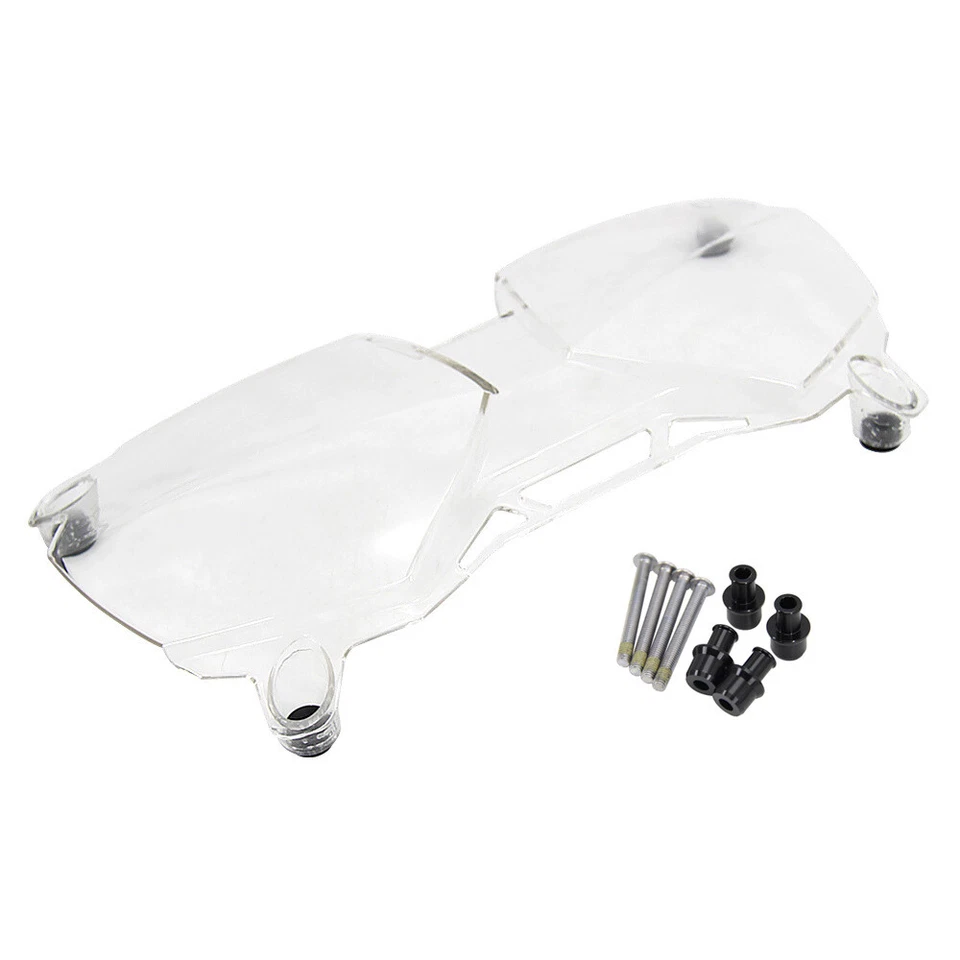 Motorcycle Headlight Protector For Triumph Tiger 1200 Tiger 800 Transparent - Image 2 of 4