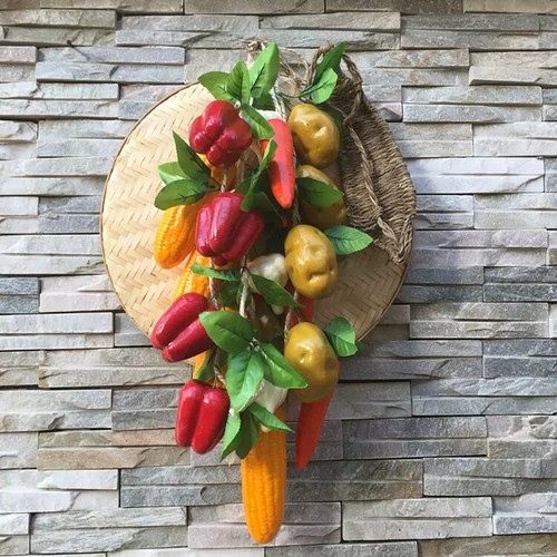 1 Bunch Artificial Fake Vegetable DIY Home Kitchen Garden Hanging Decor Prop Toy - Picture 74 of 82