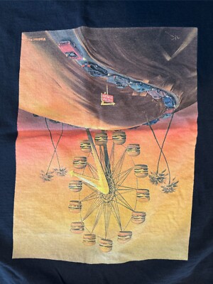 IN-N-OUT Burger Vladimir Kush Men's Black T-Shirt Sz M graphic print
