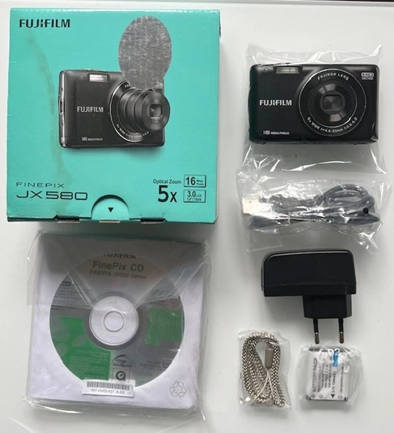 Fujifilm FinePix JX580 Noir 16 Mpix Zoom optique Fujinon 5x, photo 3 sur 3