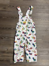 Oshkosh Baby B'Gosh Vintage Airplane Overalls Full Length Size 4T USA Made