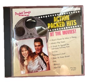 Pocket Songs: Action Packed Hits, PS1327, Karaoke CD+G, FAST SHIPPING!