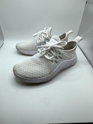 Nike Acalme Womens 6 Sneaker White Mesh Low Top Lace Up Running Athletic Shoes