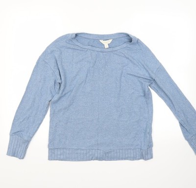 The Lounge Edit Damen Pullover Pulli blau Größe 8