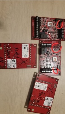 Lenel LNL-1300 Series 3 Single Reader Interface Module 4 picies (NOT WORKING)