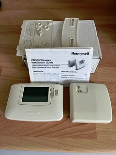 HONEYWELL CM921 TERMOSTATO E RICEVITORE AMBIENTE PROGRAMMABILE WIRELESS
