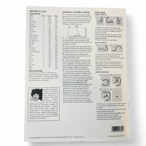 Old Tyme Holiday Cross Stitch by Barbara Mock – Dimensions #302 - Picture 3 of 3
