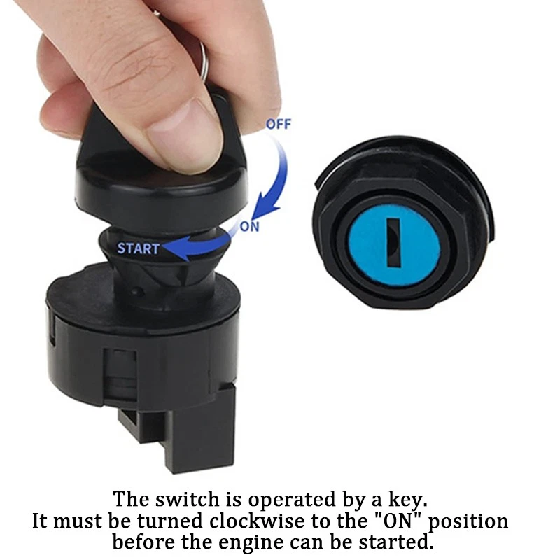 Interruptor de llave de encendido 4012165 para Polaris Ranger Crew 500 570 700 800 900 2010-18 Foto 4 de 4