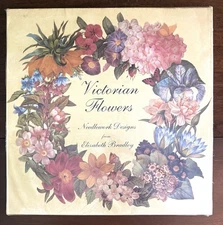 Elizabeth Bradley Needlepoint Kit Autumn Victorian Flowers Rare Vintage 1988 NEW
