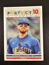2025 Topps Heritage High Number Bobby Witt Jr. PERFECT 10 Insert P10-5 Royals SP