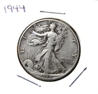 1944 Walking Liberty Half Dollar 50c US Coin 90% Silver