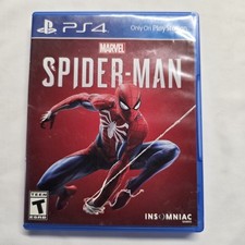 Marvel's Spider-Man (Sony PlayStation 4, 2018) PS4 - Tested & Working Fast Ship