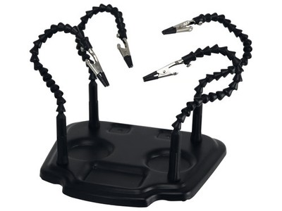 DAYTOOLS Löthilfe LH-11M | 4 flexible Schwanenhals-Arme | Isolierte