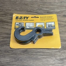 E-Z-TY Universal Tie Down Hooks X2 Model #5 Self Tying 1/4” - 3/8” Rope