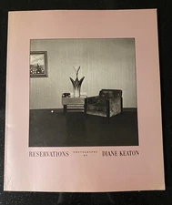 RESERVATIONS photographs by diane keaton  1980 first edition softcover