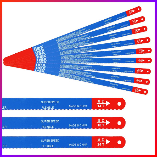 Metall-SäGebläTter 300Mm Bi-Metall Hand-SäGebläTter 30 StüCk 10X14 Tpi 10X18-image