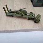 Vintage Diecast Dinky Toys AEC Army Transporter with Helicopter