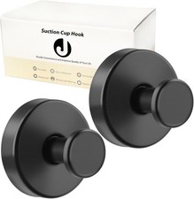 Suction Cup Hooks for Shower, Wreaths Hanger for Glass Door, Heavy Duty Bathroom