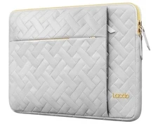 Lacdo 360° Protective Laptop Sleeve Case for 16 Inch New Macbook Pro color gray