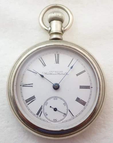 ANTIQUE 18s WALTHAM GRADE 1 7 JEWEL POCKET WATCH PARTS