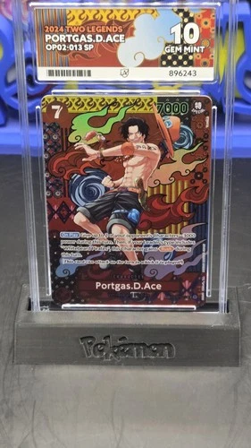 One Piece TCG Two Legends Portgas.D.Ace OP02-013 SP - ACE 10 English