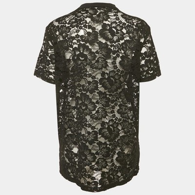 【希少】【GIVENCHY】 ミックスナイロンジャージー Tシャツ ブラック Givenchy Black Sheer Lace Jersey TShirt M | eBay