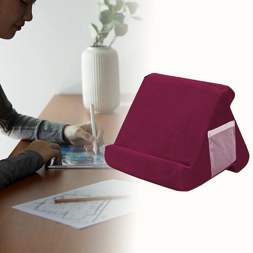 Comfy Pillows Lap Stand Soft Phone Cushion Laptop Tablet IPad Holder Multi-Angle - Picture 16 of 23