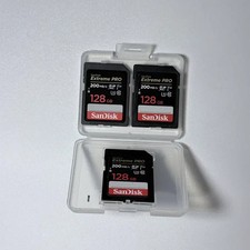 SanDisk Extreme Pro 128GB SD Card High-Speed Memory Card