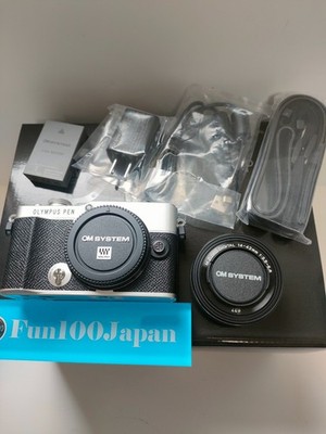 Olympus PEN E-P7 Mirrorless Digital Camera 14-42mm EZ Lens Kit Slver