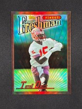1996 Topps Finest #338 Terrell Owens RC Freshman Refractor | No Coating | 49ers