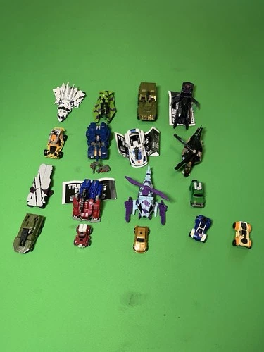 Lot of 17 Vintage Hasbro/Takara Transformers Toys & Accessories + KRE-O x18pcs +