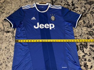Adidas Juventus FC 2016-17 Away Blue Soccer Jersey AI6226 Men's