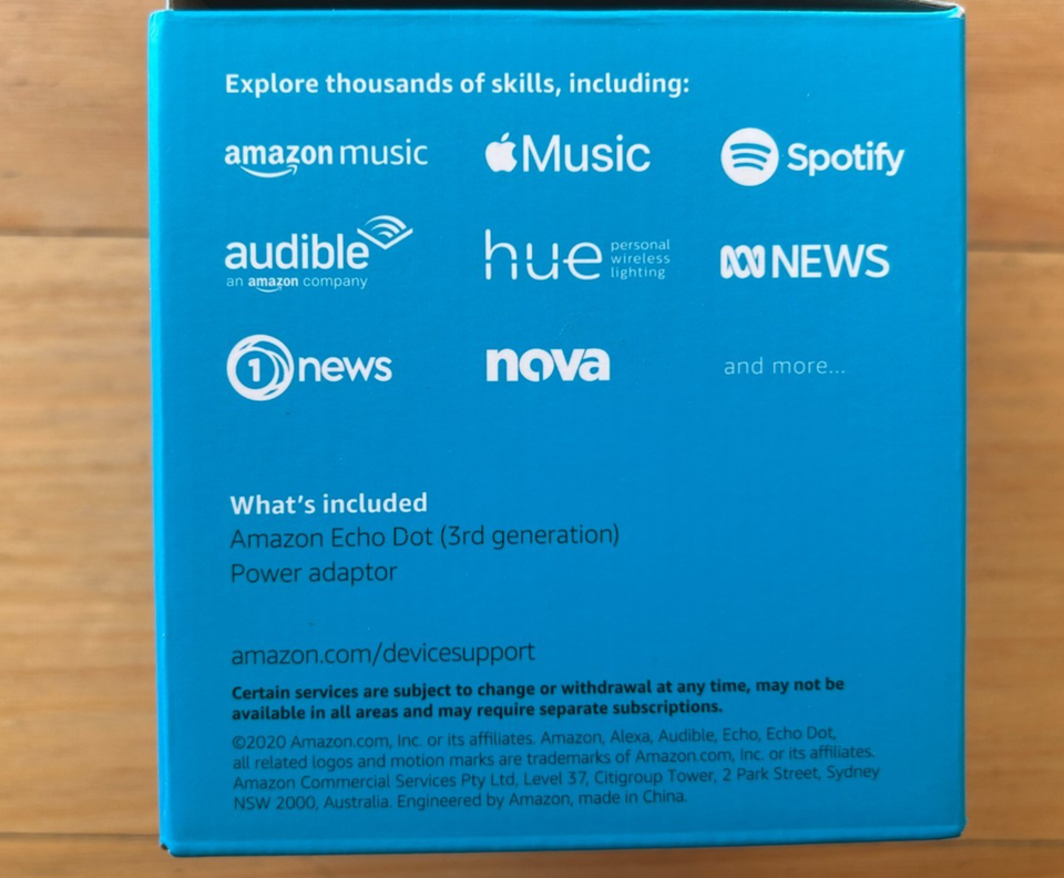 Amazon Echo Dot Smart Speaker with Alexa 3rd Gen Model Charcoal C78MP8 ...