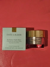Estee Lauder Resilience Multi-Effect Tri Peptide Face and Neck Creme~1oz~NIB