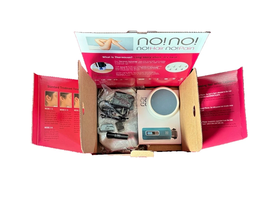 No!No! Pro Plus Deluxe Hair Removal System -GOLD - 1 Year Warranty! - BNIB - Image 2 of 4