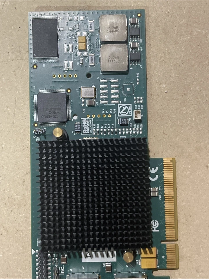 atto FC82EN dual port 8 GBE SFP PCI e network adapter 82EN122674 - Image 3 of 4