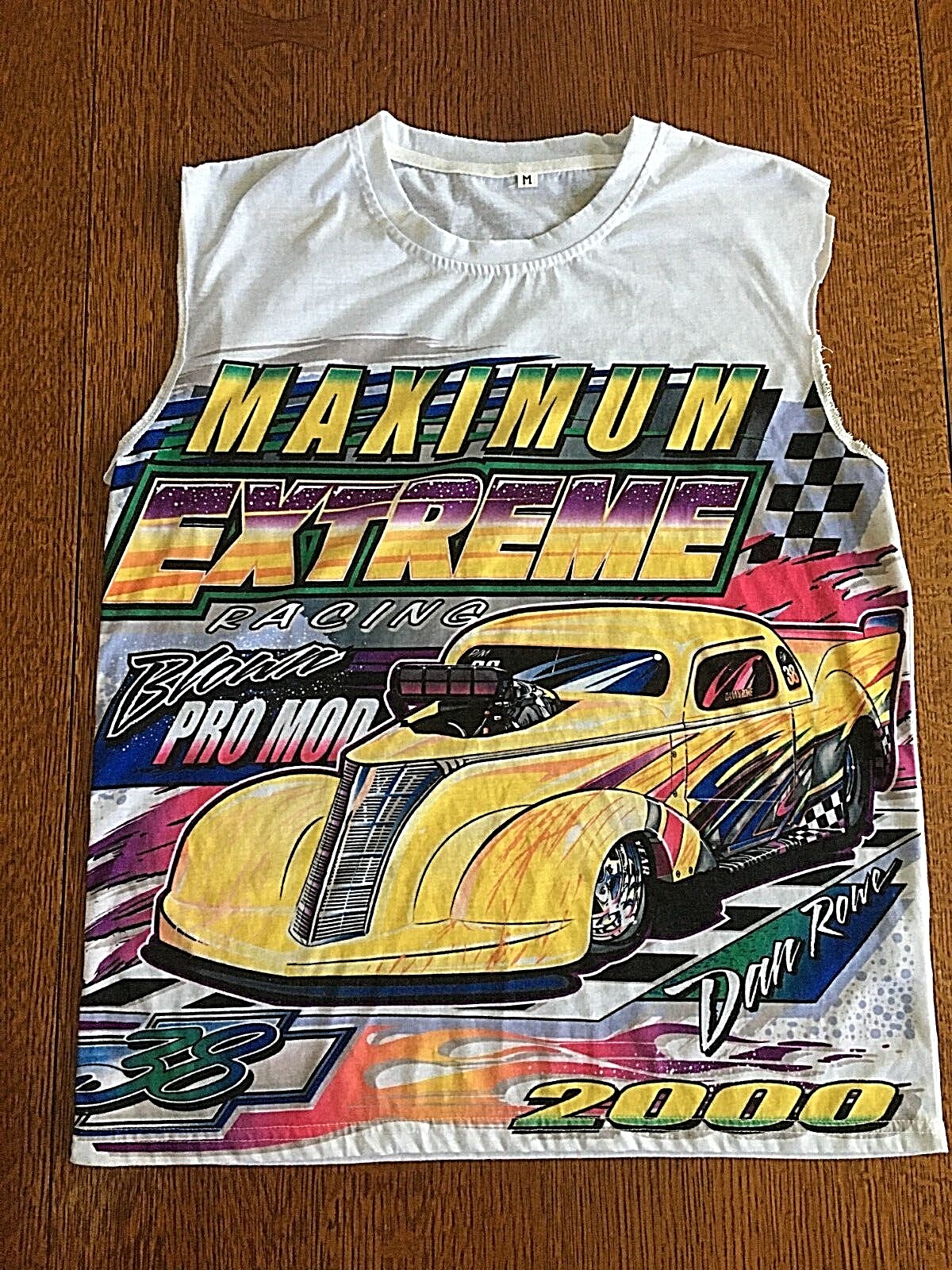 FILA Maglietta Pro Mod Racing 38 Danny Rowe 2000 Maximum Extreme taglia M