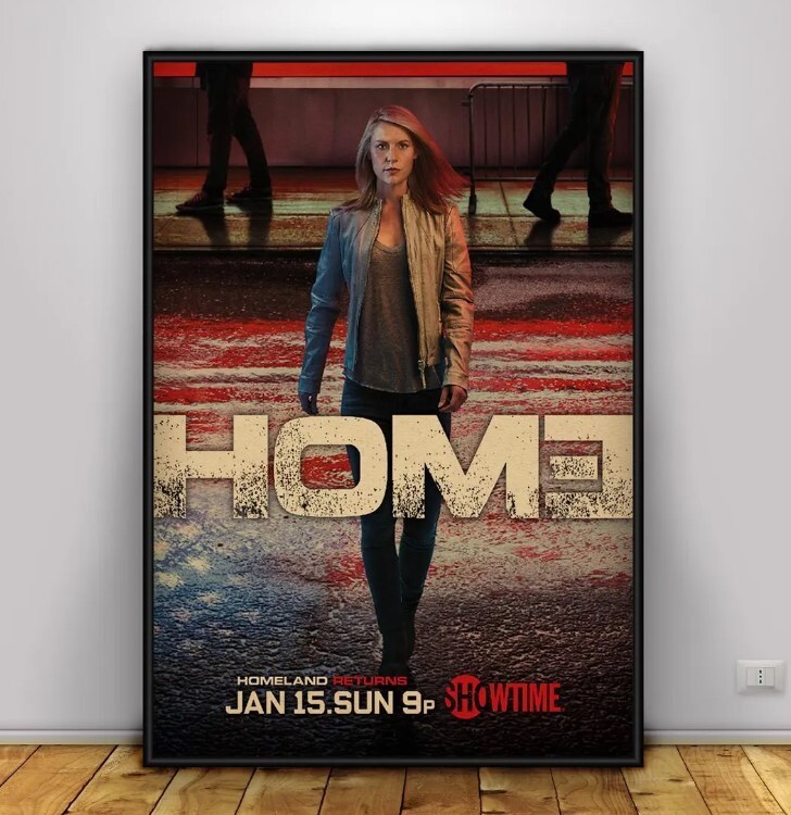 Homeland Poster | Wall Art | Wall Prints | Home Decor | Kraft Paper Print 8