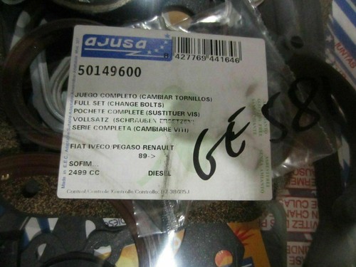 Full Set Gaskets kit for Renault Trafic Master Bus Box S8U742 S8U750 S8U742 - Picture 2 of 2