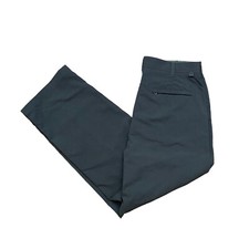 REI Nylon Pants Mens 36X30 Gray Straight Leg Outdoor Hiking Trouser Zip Pockets