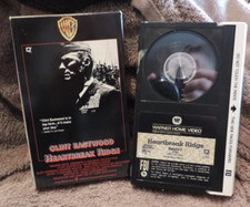 BETAMAX BETA NOT VHS CLINT EASTWOOD IN HEARTBREAK RIDGE LOOK