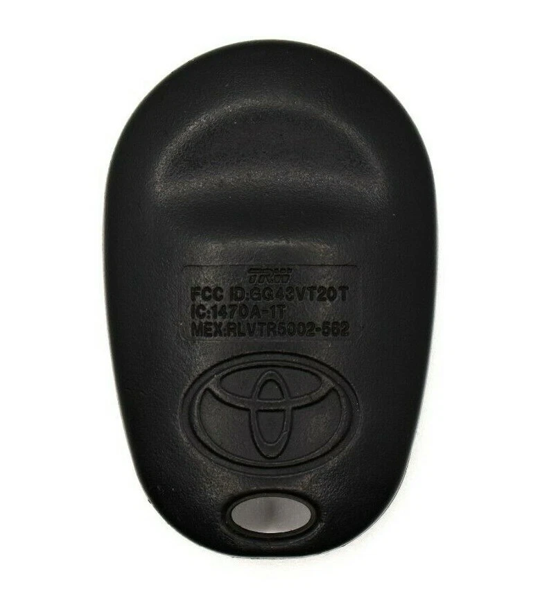 Оригинальный брелок для дистанционного открывания дверей без ключа Toyota GQ43VT20T Tundra Sienna Tacoma Sequoia - Изображение 2 из 2